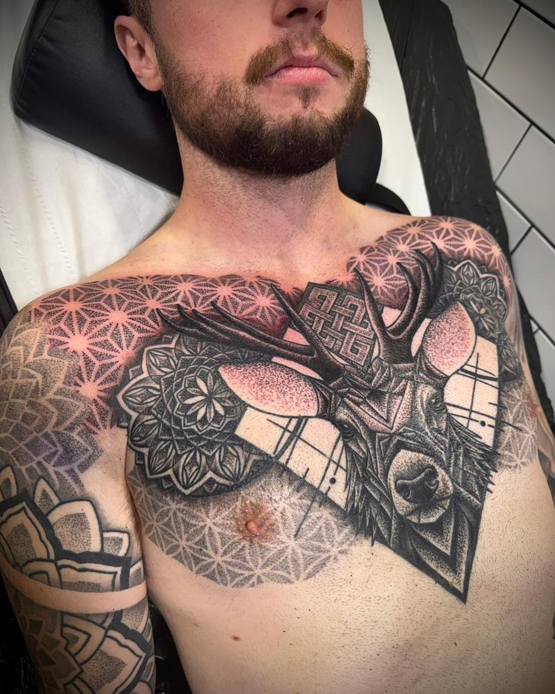 Trapezius Warrior Ink