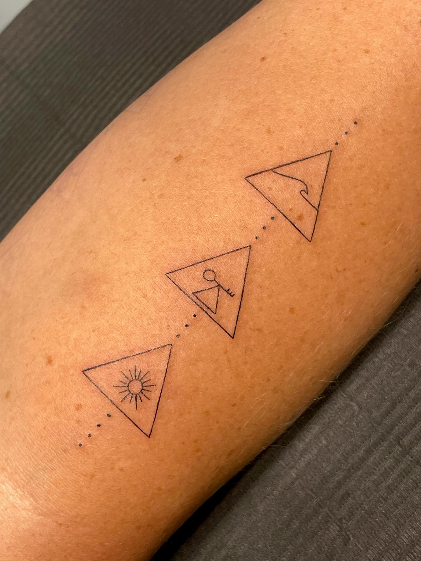 Nested Triangle Symbol