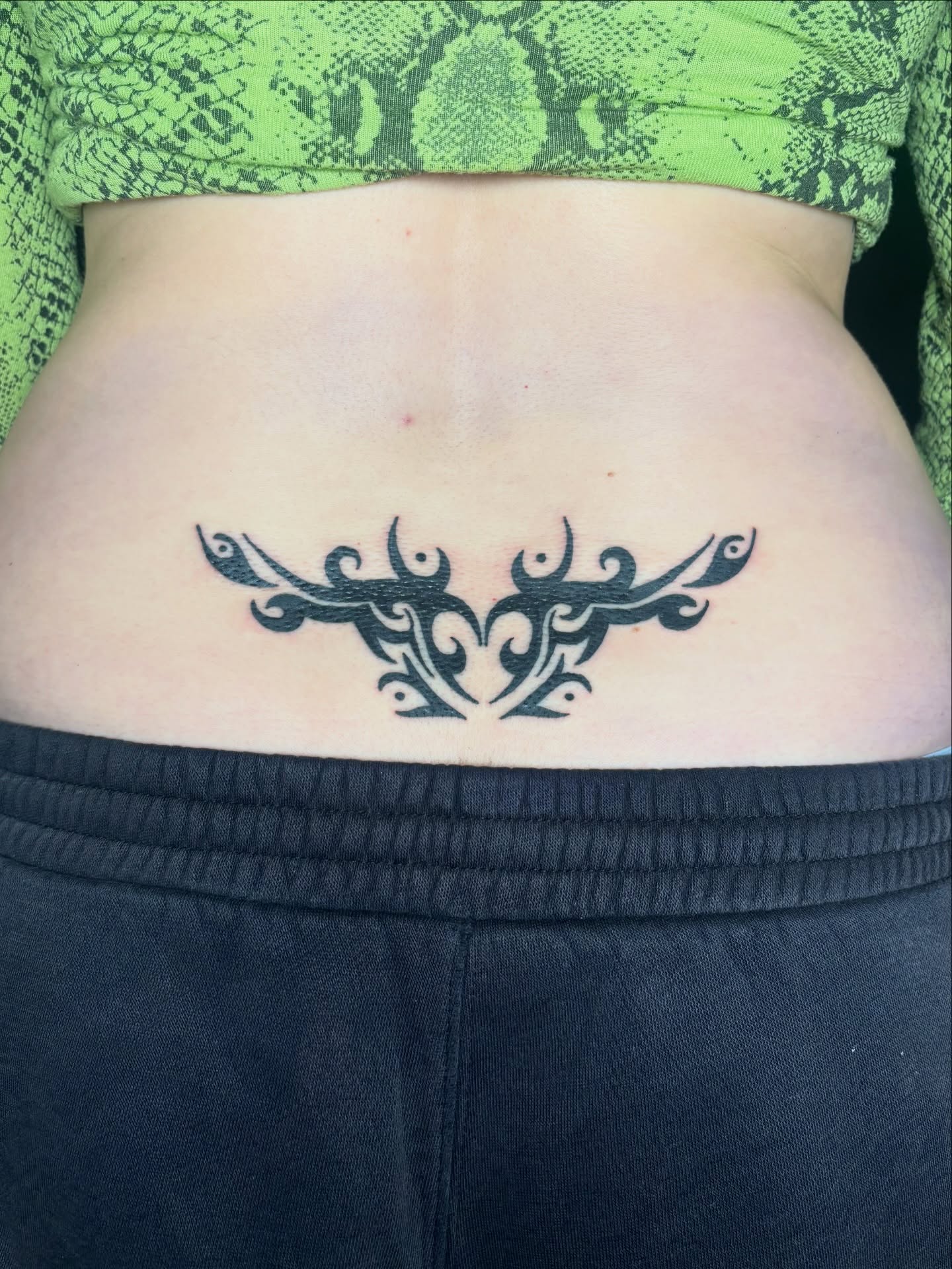 Tribal Lower Back Art