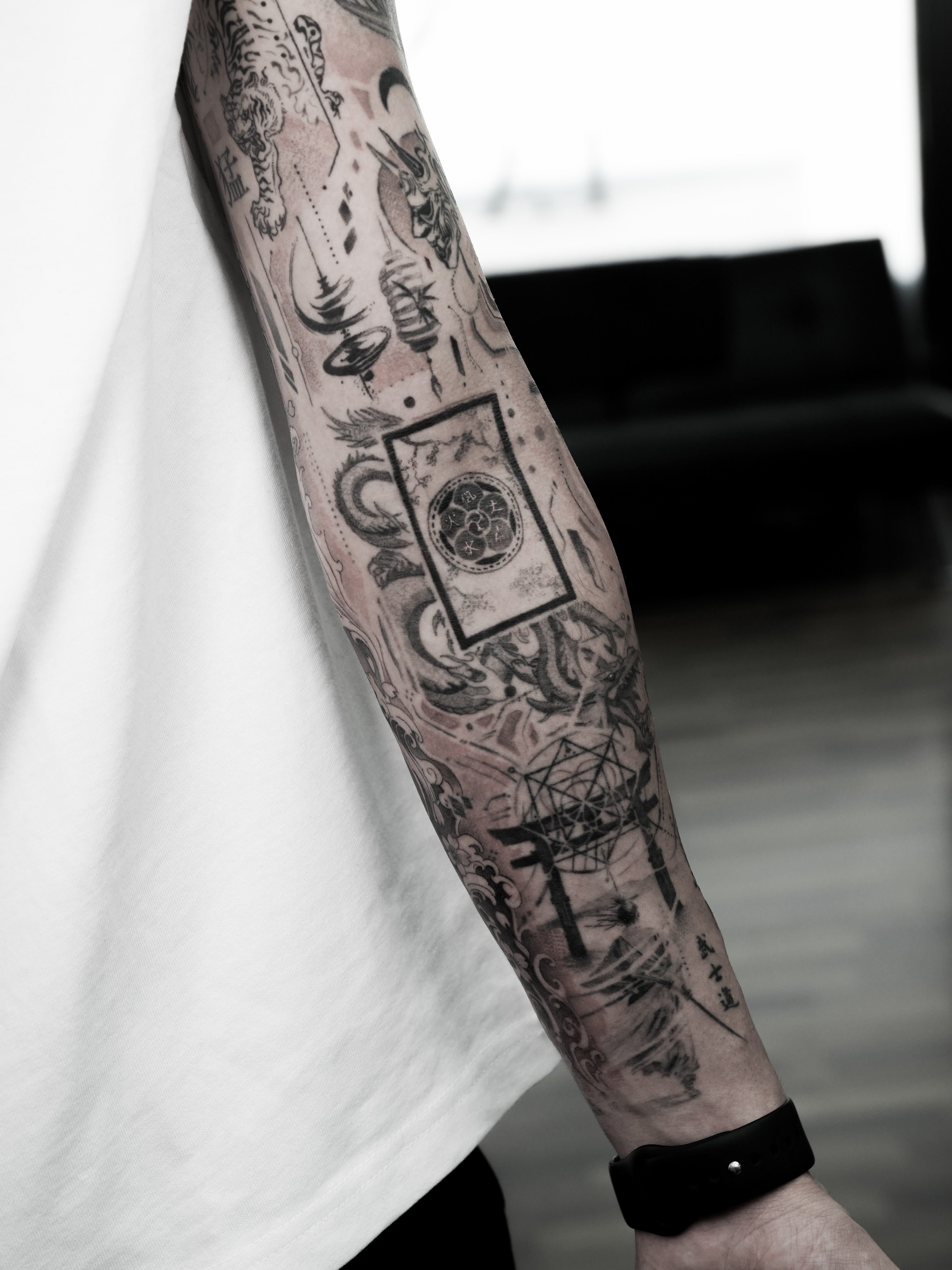Triceps Tarot Patchwork