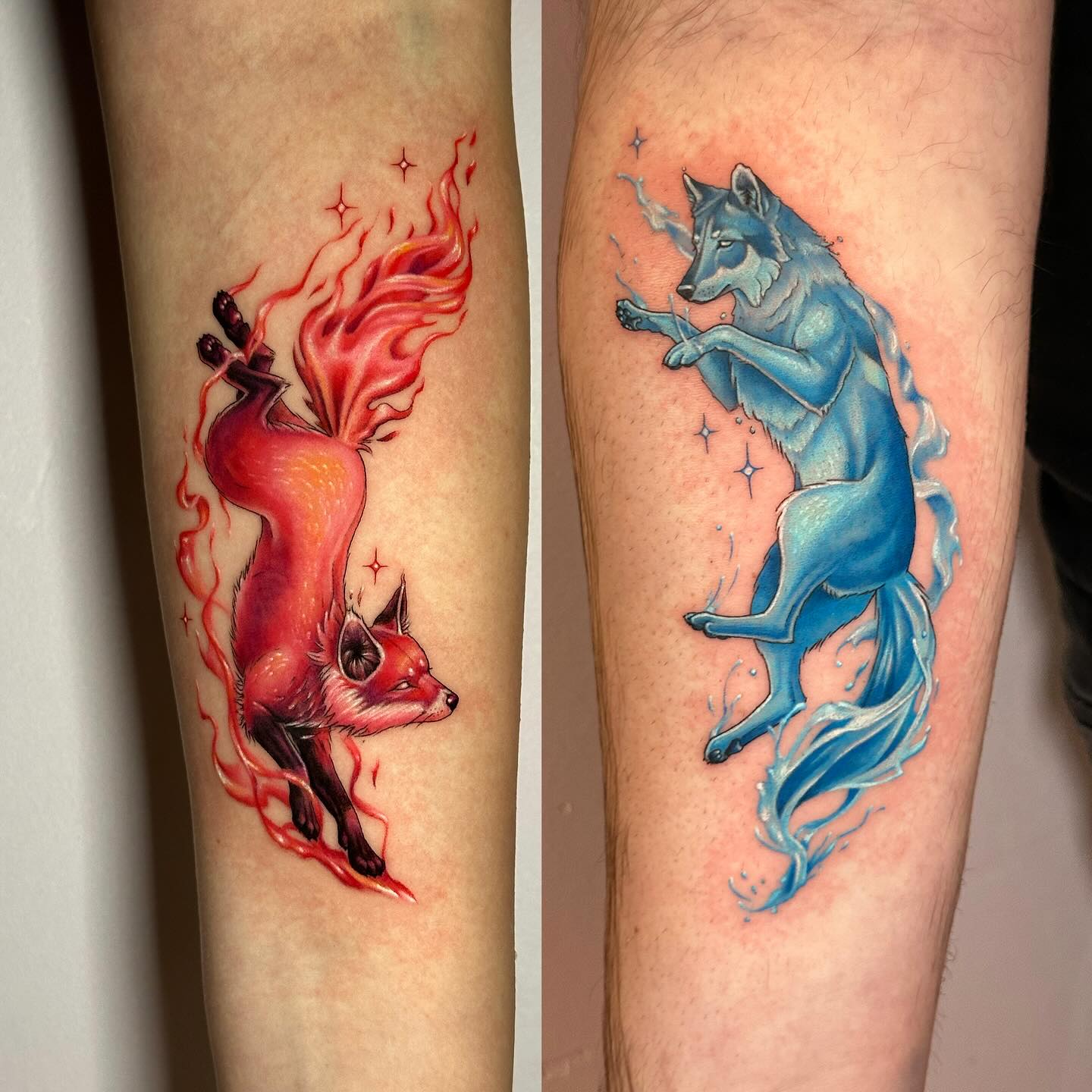 Fox and Fire Spirits