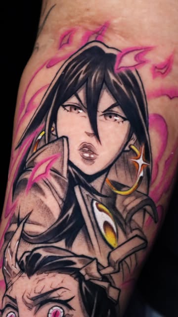 Anime Inked Portrait