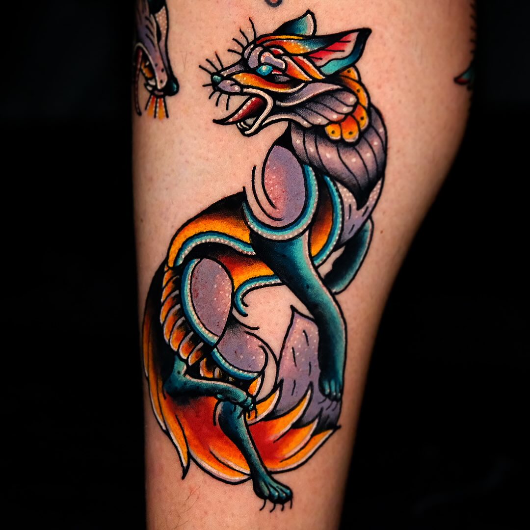 Vibrant Fox Spirit