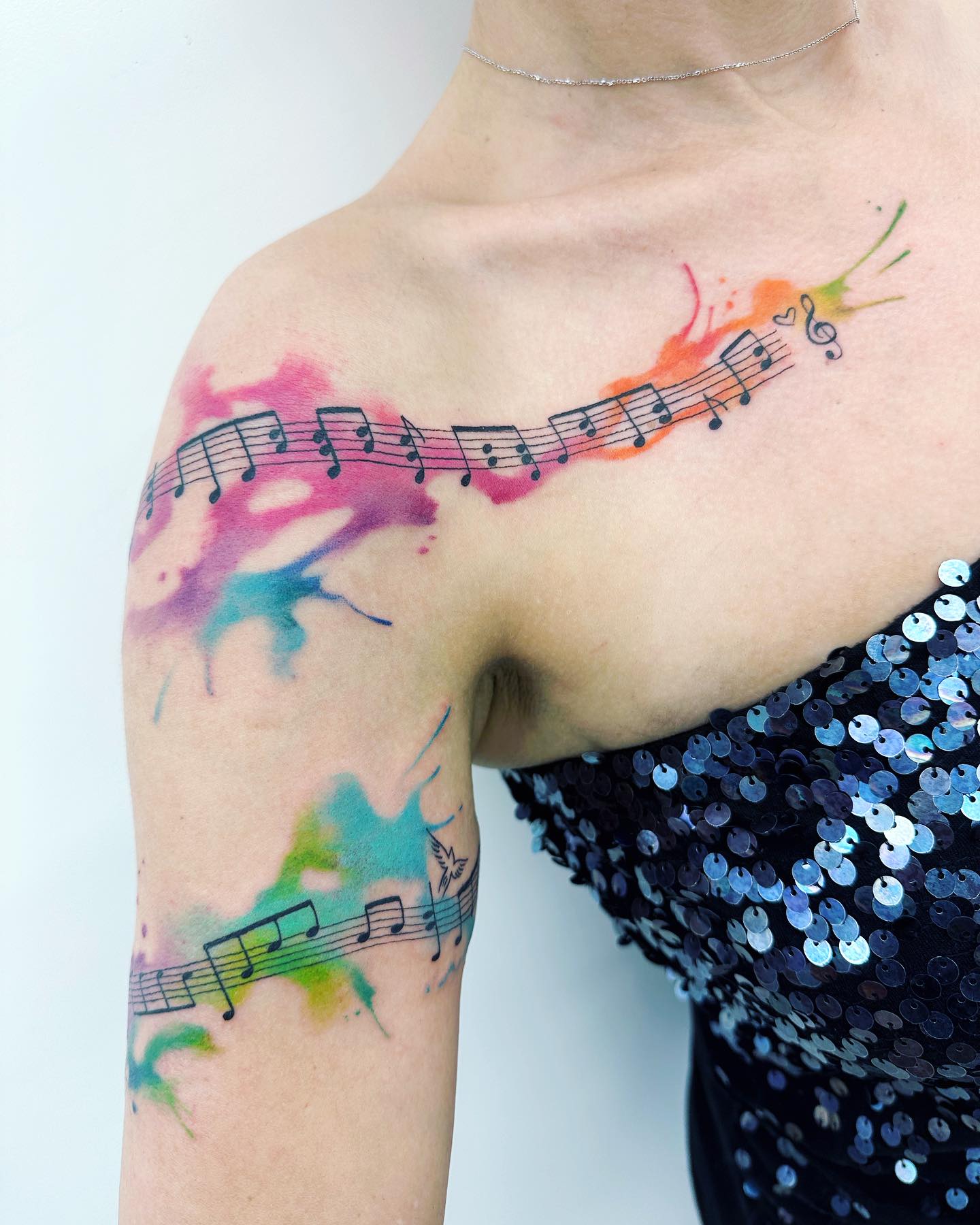 Vibrant Music Notes
