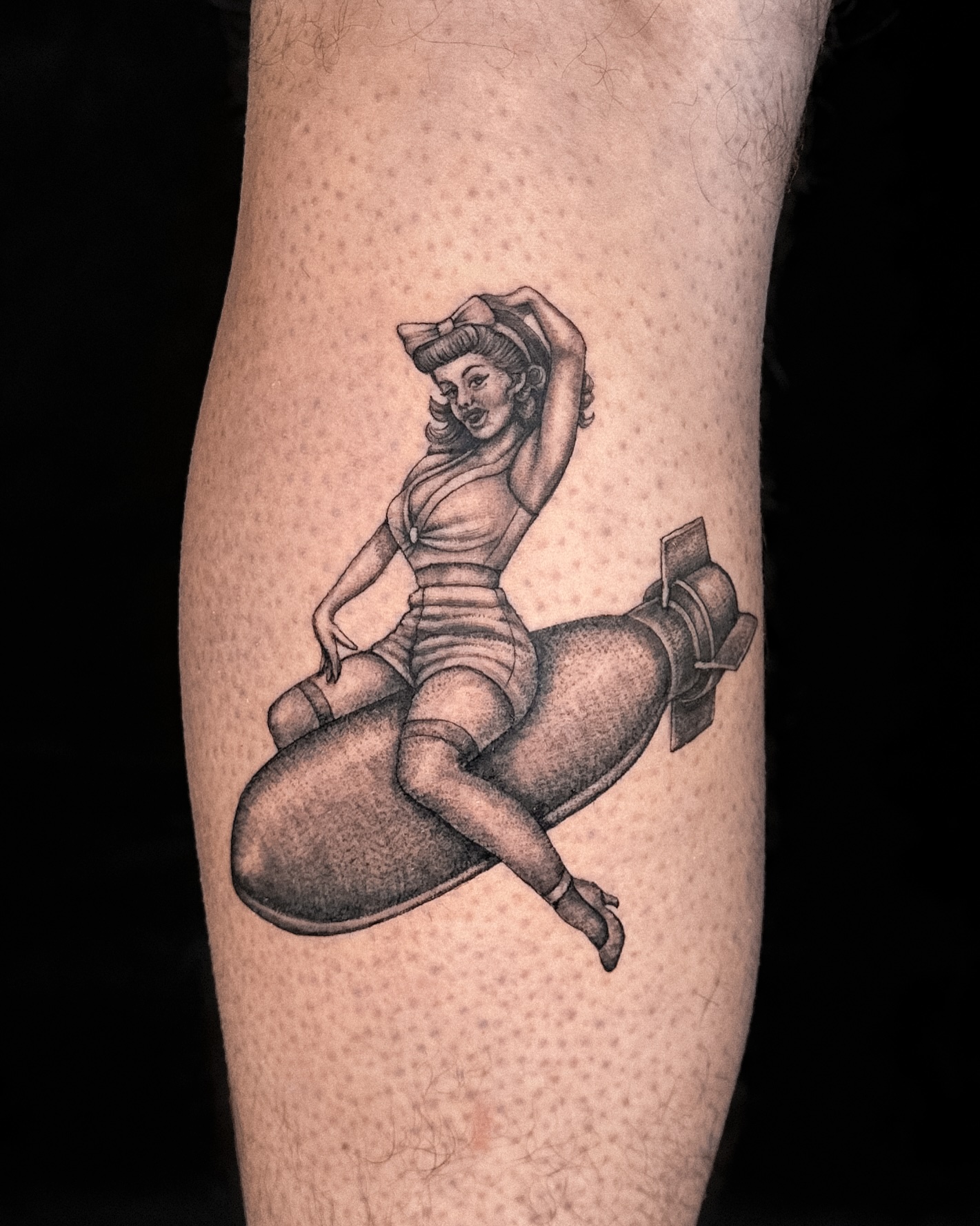 Vintage Pin-Up Heroine