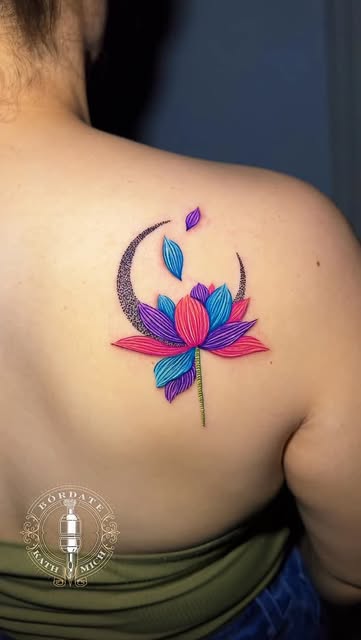 Loto Acuarela Fucsia