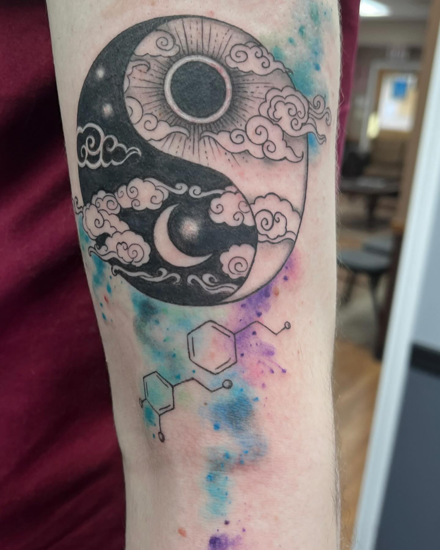 Yin Yang Bipolar Symbol